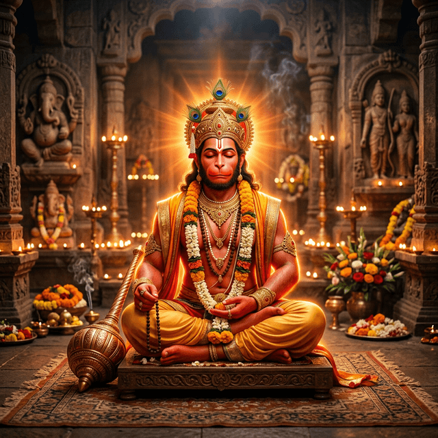 हनुमान चालीसा पाठ